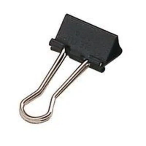 Mas 925 Omega Çelik Kıskaç Siyah 25mm 12'Li