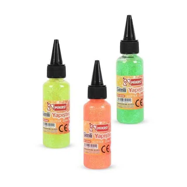 MİKRO GG-1242 50ML RENKLİ SİMLİ YAPIŞTIRICI
