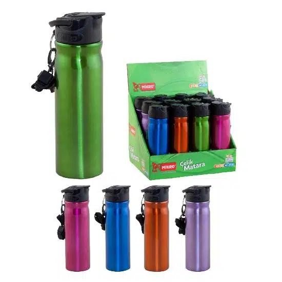 Mikro MT 2850-12 Çelik Matara 500ml