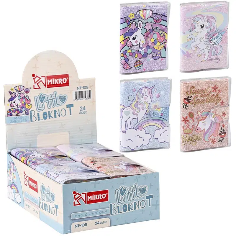 Mikro NT-105-24 Unıcorns Not Defteri