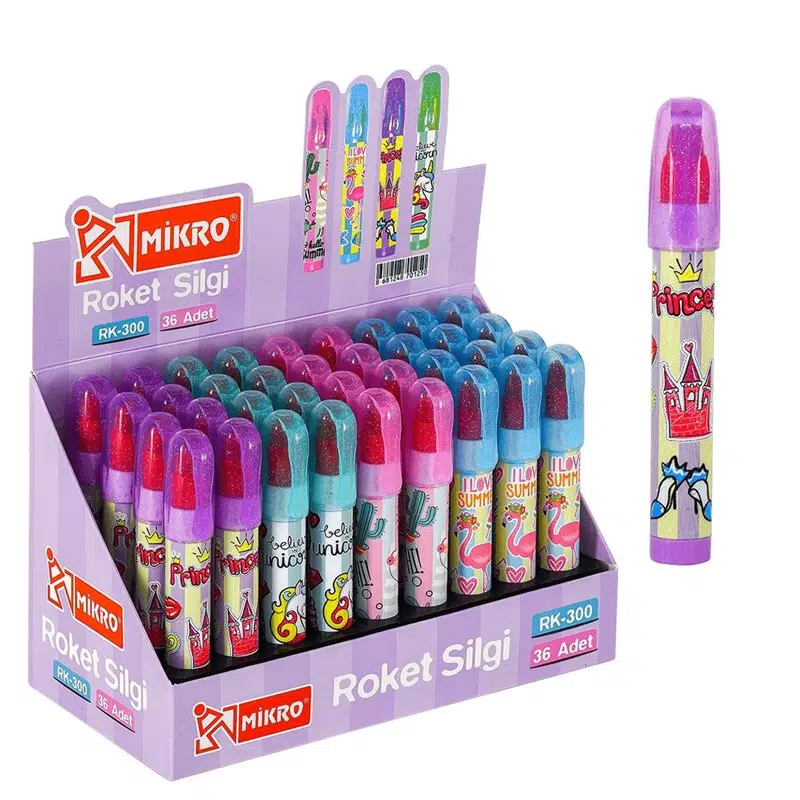 Mikro RK-300 Roket Silgi 36'lı