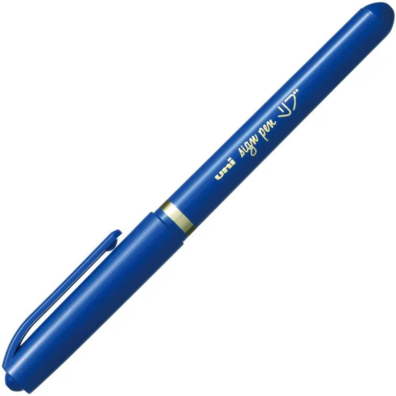 Mitsubishi MYT-7 Sign Pen 1.0mm Akrilik Uçlu İmza Kalemi Mavi