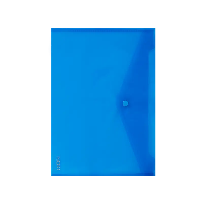 Noki 3101 Çıtçıtlı Evrak Zarfı Mavi A4