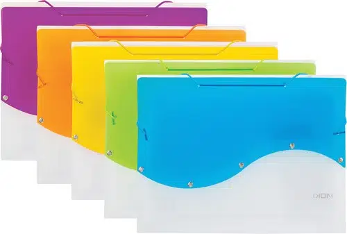 Noki S Seri Körüklü Lastikli 12 Bölmeli Dosya