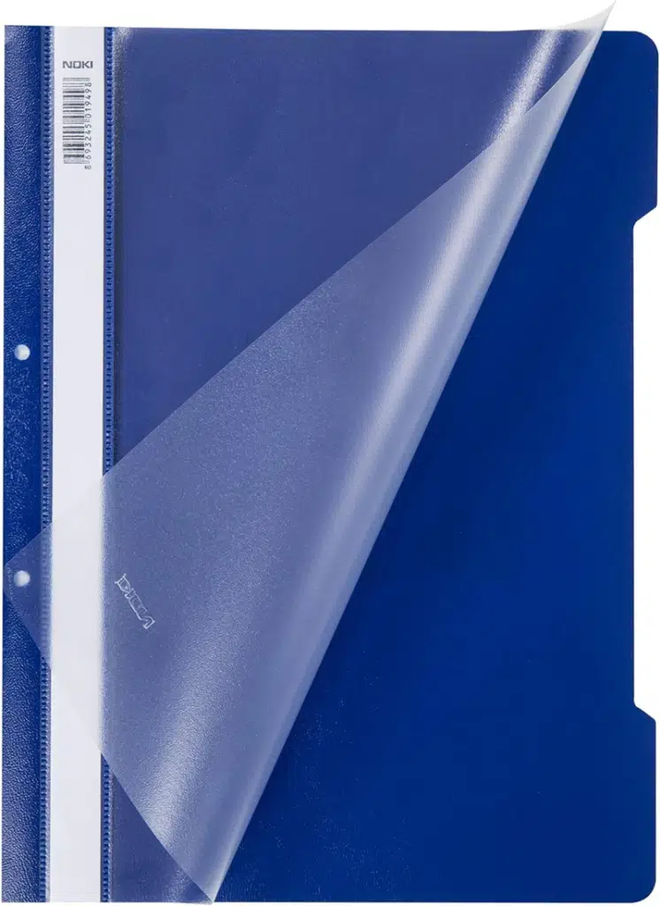 Noki XL PP Telli Dosya 25'li Lacivert