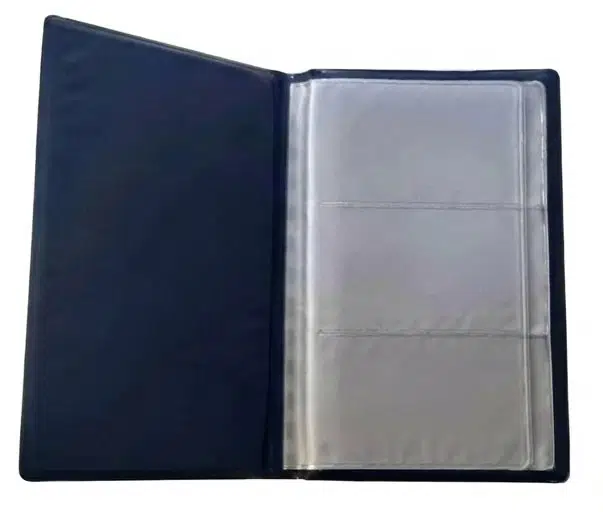 Önder Kartvizit Albümü 3 Sıra 10 Yapraklı Lacivert