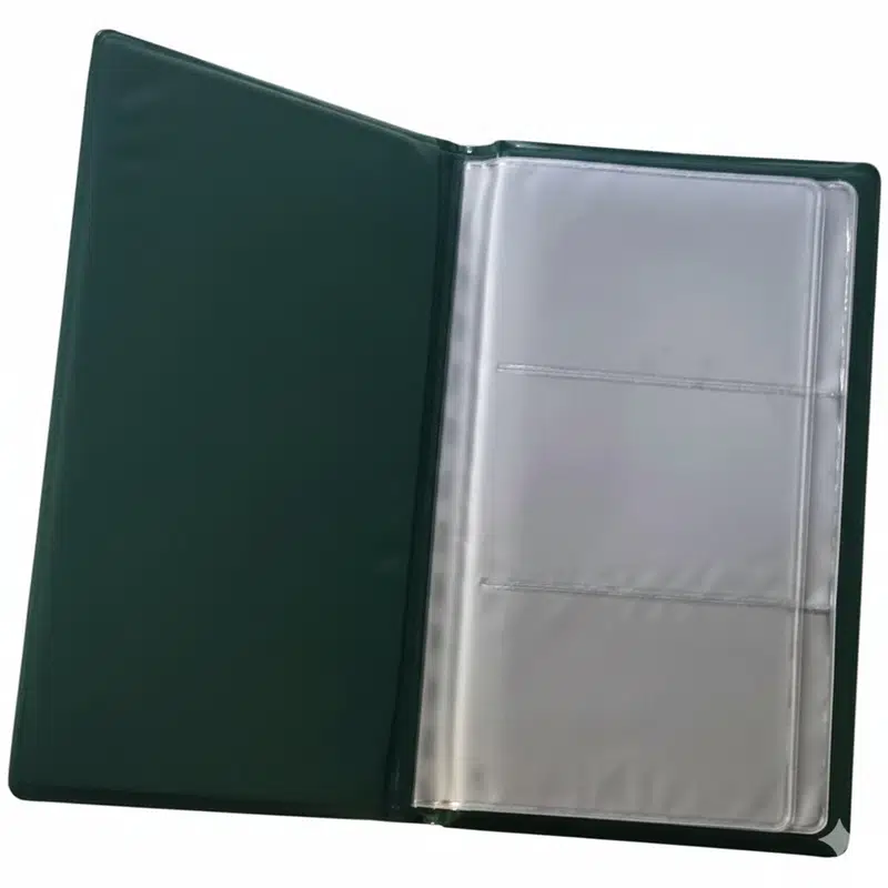 Önder Kartvizit Albümü 3 Sıra 10 Yapraklı Yeşil