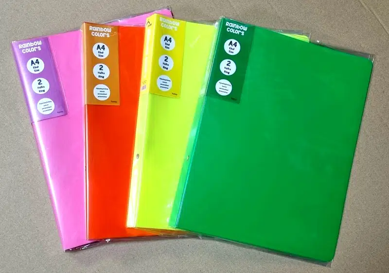 Önder PP Rainbow Colors 2 Halka Dosya Turuncu