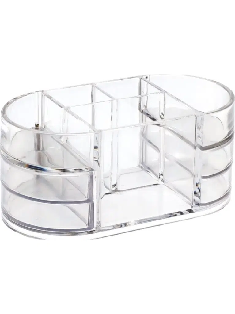 OPS KLM 203 MASAÜSTÜ ORGANİZER KALEMLİK ŞEFFAF