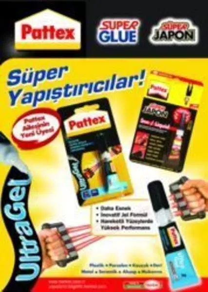 Pattex Ultra Gel Japon Yapıştırıcı 3gr