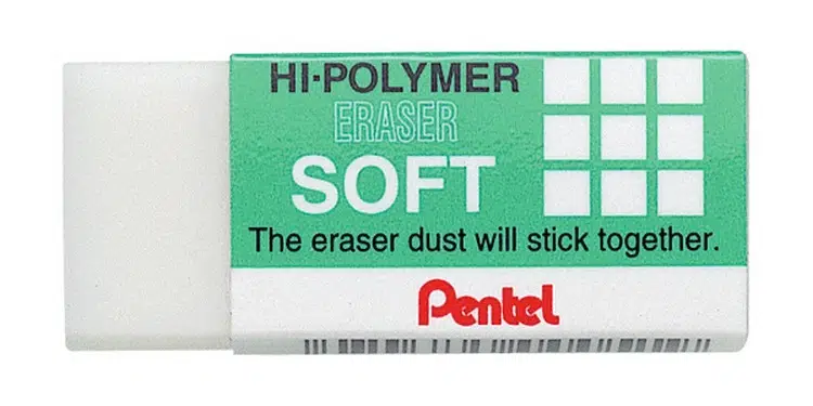 Pentel Hi-Polymer Silgi Soft (ZES05)