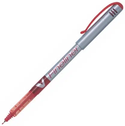 Pilot V Fineliner Keçeli Kalem Kırmızı