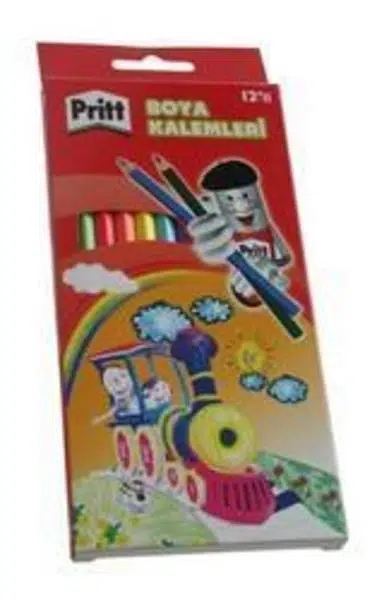 Pritt Boya Kalemi Tam Boy 12'Li Karton Kutu