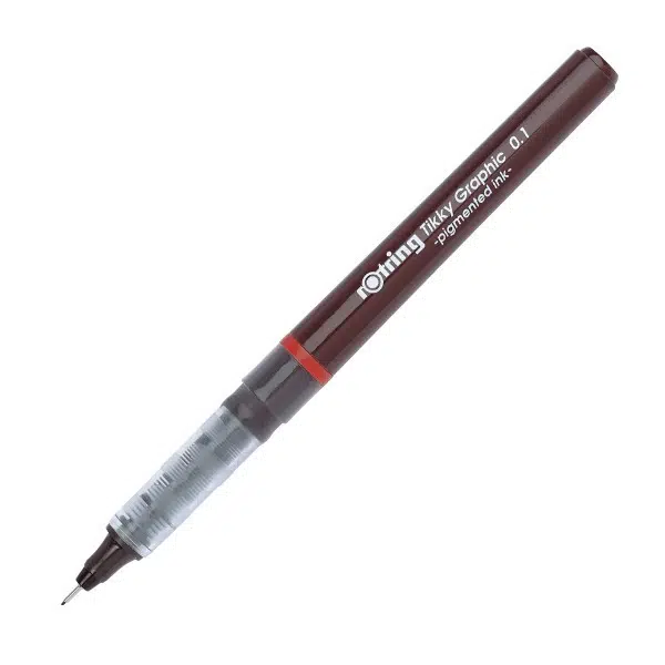 Rotring Tikky Grafik Çizim Kalemi 0,1mm