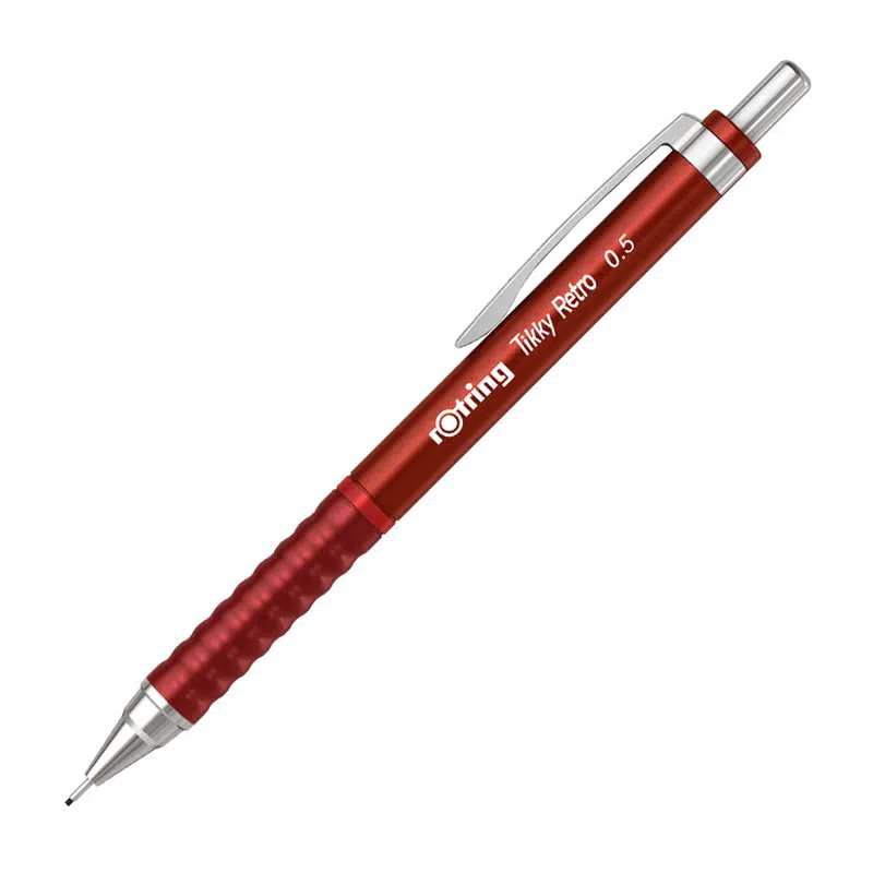Rotring Tikky Retro Versatil 0,5mm Metalik Kırmızı