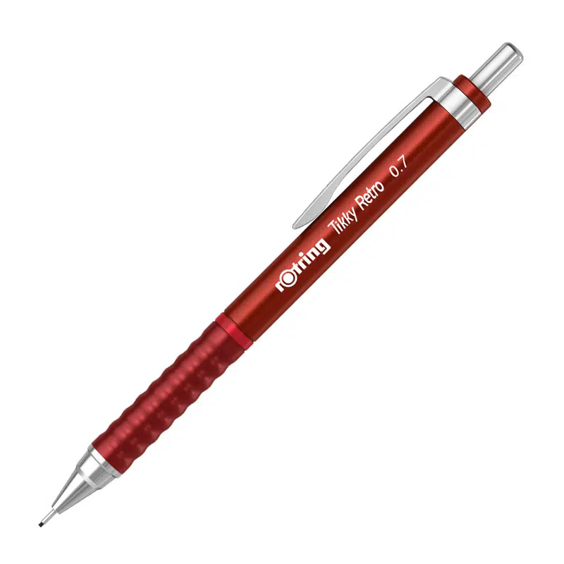 Rotring Tikky Retro Versatil 0,7mm Metalik Kırmızı