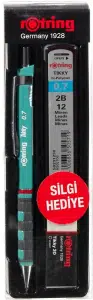 Rotring Tikky Versatil Min+Silgi 0,7 Okul Seti Deniz Mavisi
