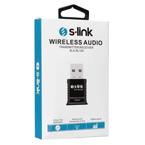 S-link SLX-BL100 WIRELESS AUDIO BLUETOOTH USB