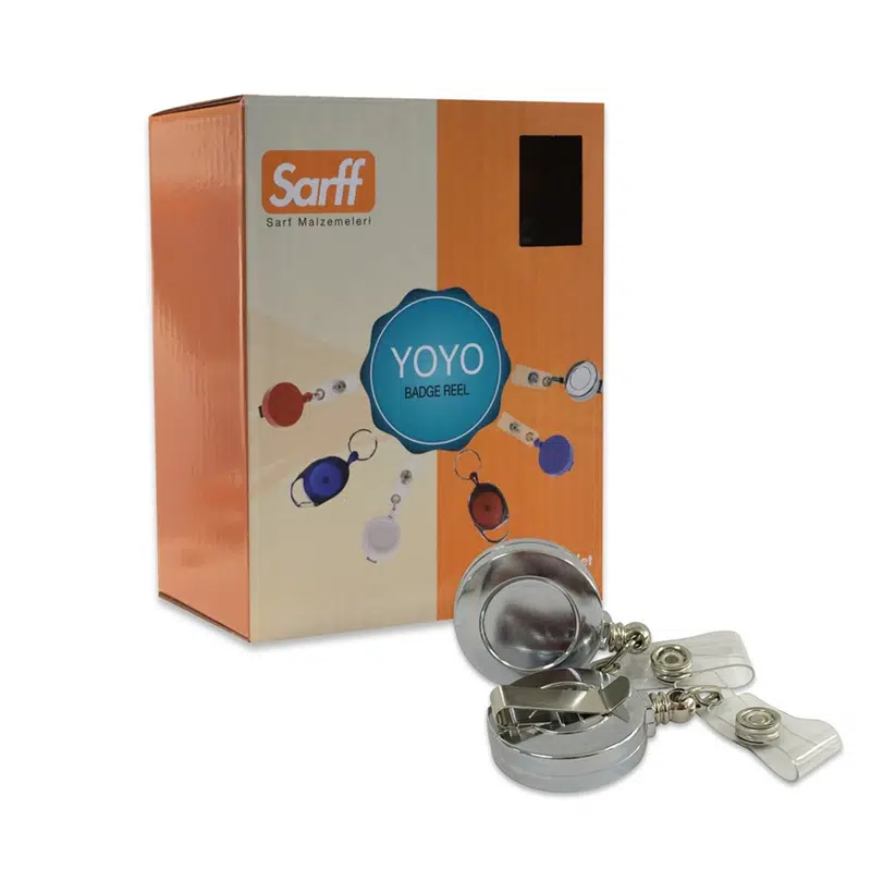 Sarff Yuvarlak Kancalı Yoyo Krom Eko 25'Li