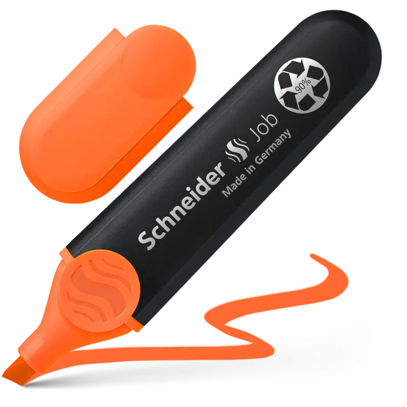 Schneider 150 Job Fosforlu Kalem (1-4,5mm) Turuncu