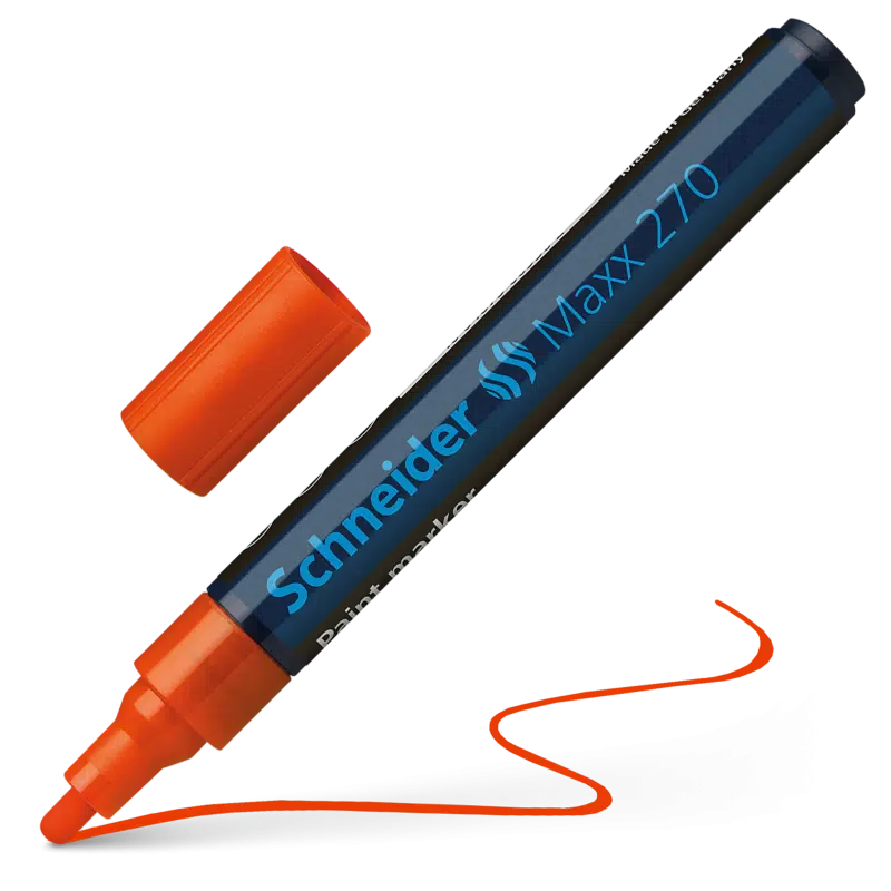 Schneider 270 Maxx Boya Markörü (1-3mm) Turuncu