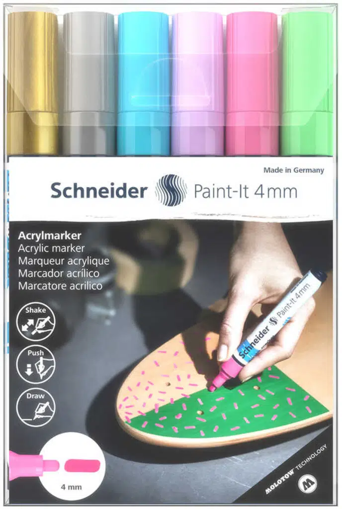 Schneider 320 Akrilik Marker 6'lı Set 4mm (120296)
