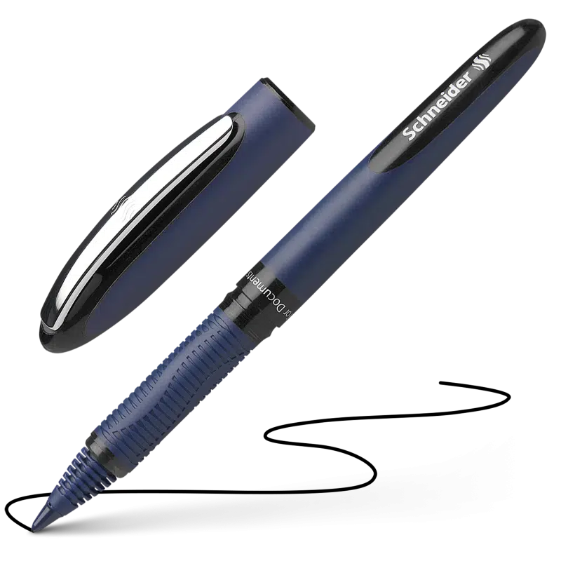 Schneider One Business Roller Kalem Siyah (0,6mm Konik Uç)