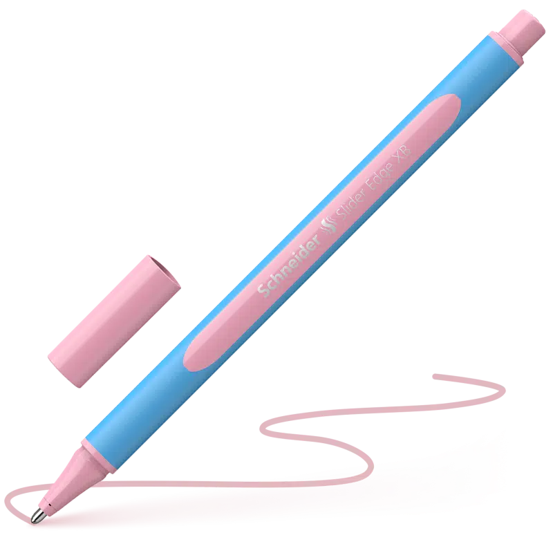 Schneider Slider Edge Tükenmez Kalem XB Pastel Pembe