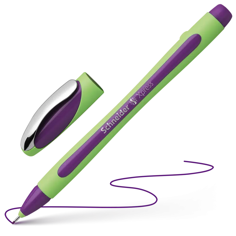 Schneider Xpress Fiber Uçlu Kalem 0,8mm Mor