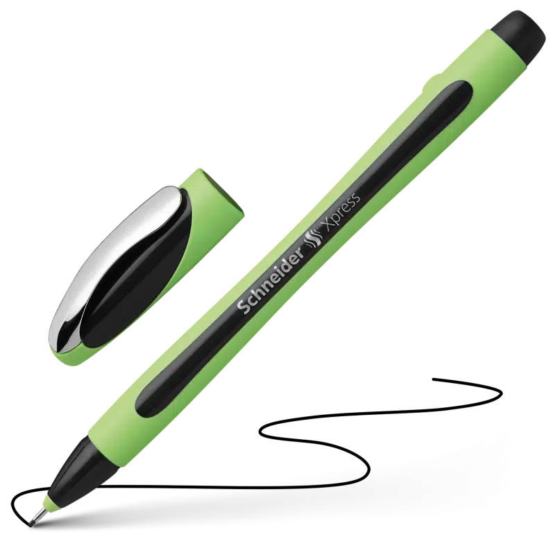 Schneider Xpress Fiber Uçlu Kalem 0,8mm Siyah