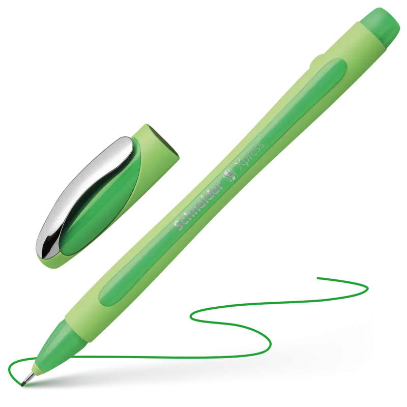 Schneider Xpress Fiber Uçlu Kalem 0,8mm Yeşil