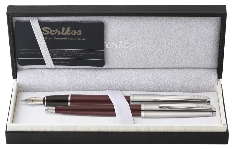 Scrikss 78 Dolma Tükenmez Bordo