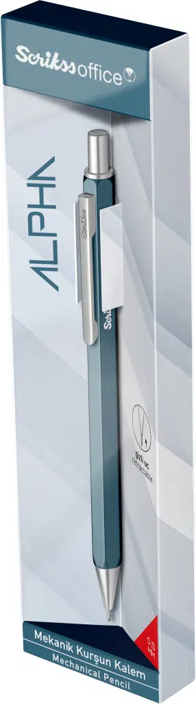 Scrikss Alpha Versatil Kalem 0.5mm Mavi
