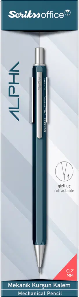 Scrikss Alpha Versatil Kalem 0.7mm Mavi