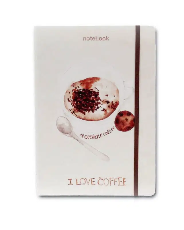 Scrikss I Love Chocolate Coffee A7 Defter Düz