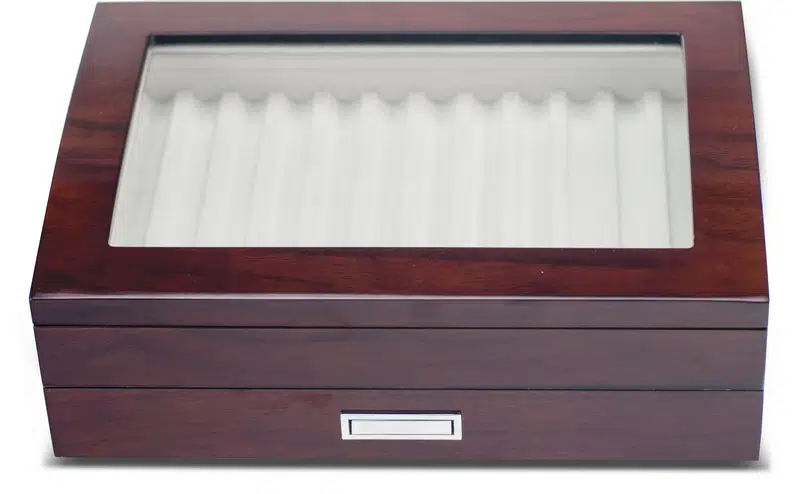 Scrikss PC-2-HGN36 Kalem koleksiyon kutusu Ahşap Sapelli