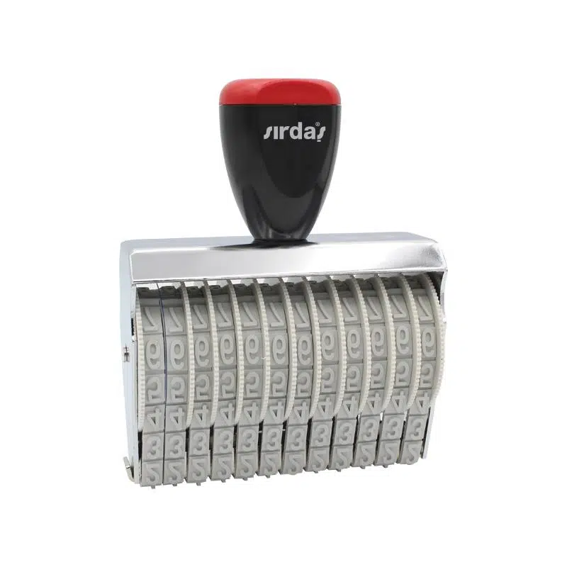 Sırdaş 15912 Numaratör 9mm 12 Hane