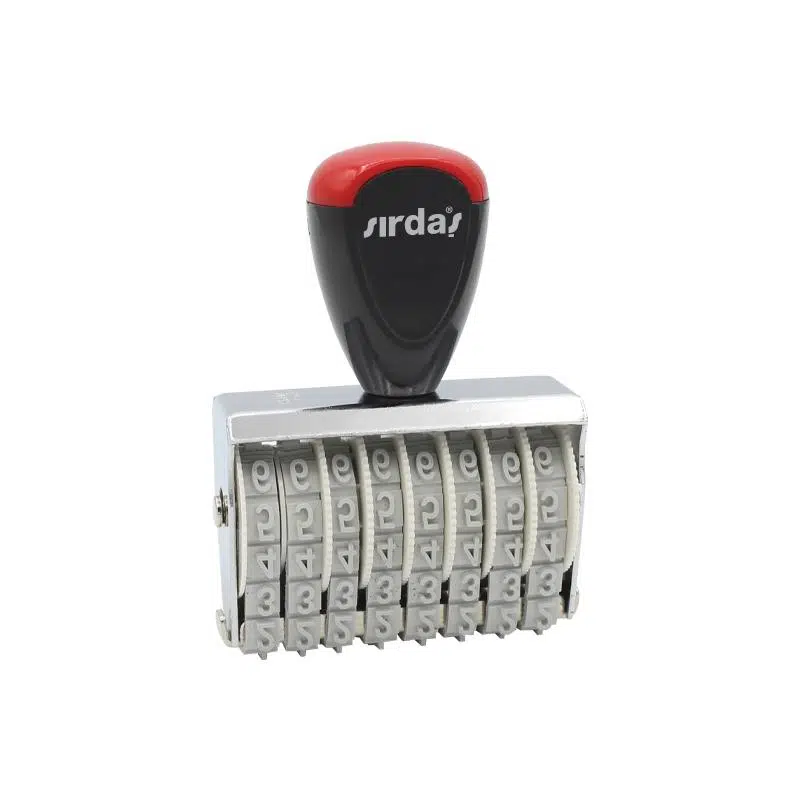 Sırdaş 1598 Numaratör 9mm 8 Hane