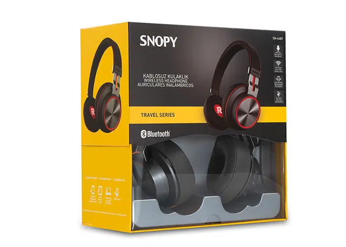 Snopy (SN-44BT) Modüler Kablolu Bluetooth Mikrofonlu Kulaklık Siyah