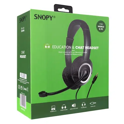 Snopy (SN-X4) Zoom Pc-Telefon Mikrofonlu Kulaklık