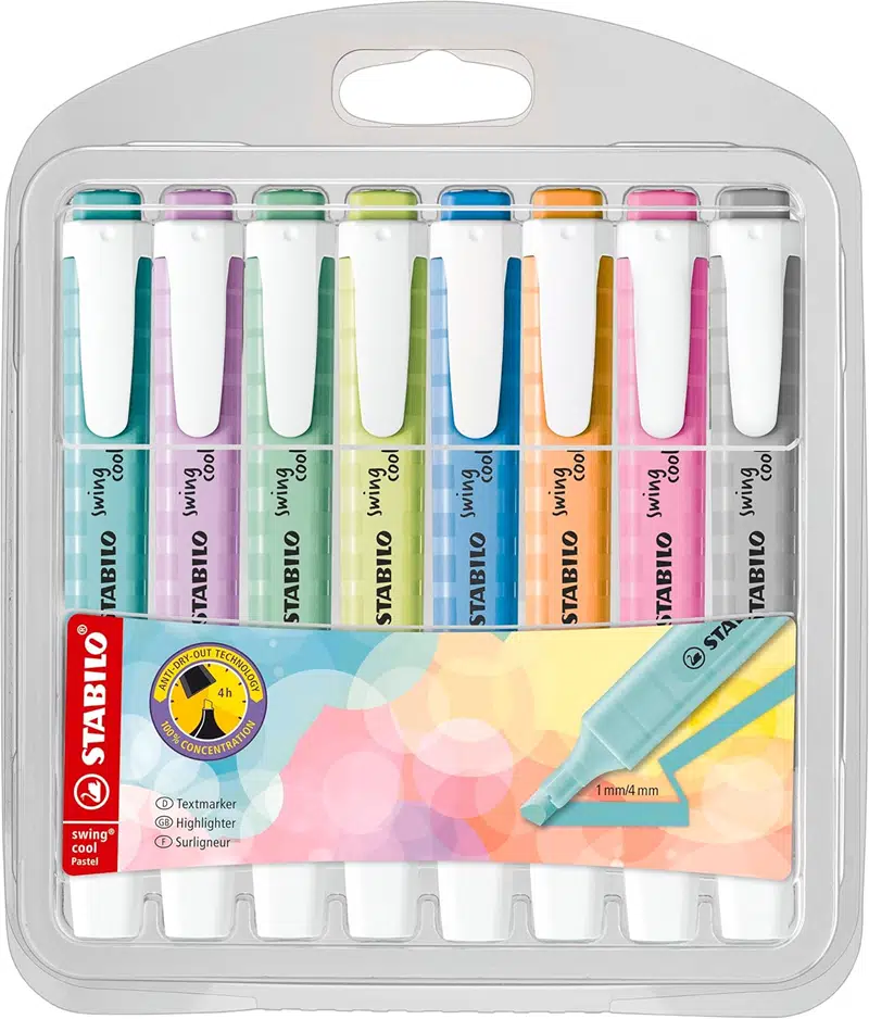 Stabilo 275 Swing cool Pastel 8'li Paket
