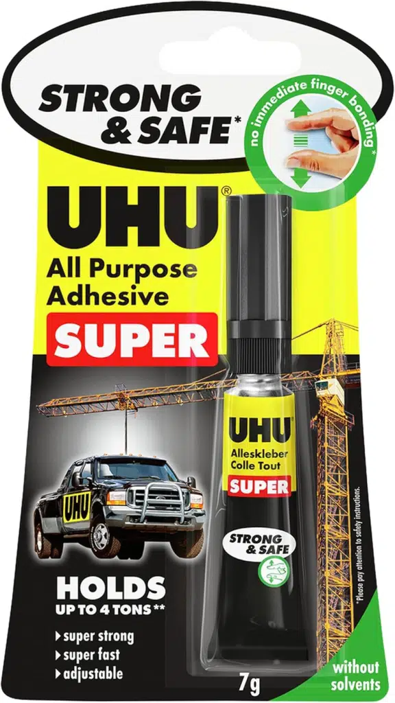 Uhu Super StrongSafe Süper Yapıştırıcı