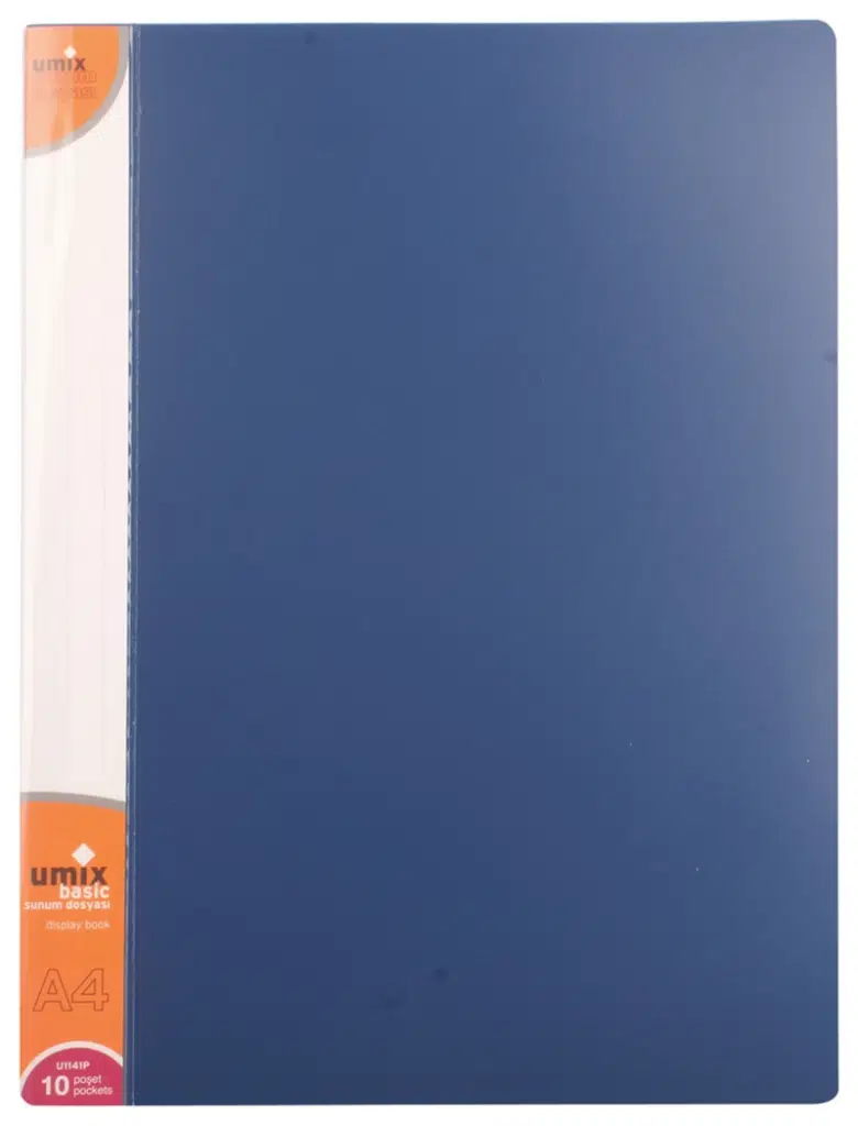 Umix Basic Sunum Dosyası 10'lu Lacivert (U1141P-LA)