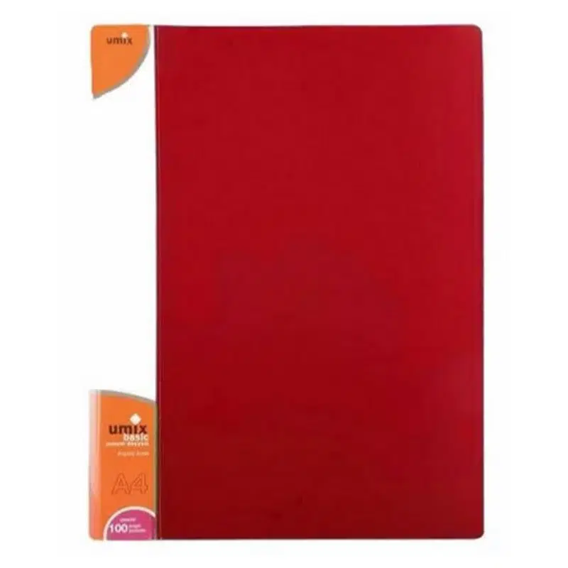 Umix Basic Sunum Dosyası 80'li Kırmızı (U1146P-KI)