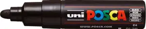 Uni PC-7M Posca 4.5-5.5 Su Bazlı Poster Markörü Siyah