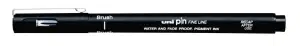 Uni PiNBR-200 BR fine line Akrilik Uçlu Kalem Siyah