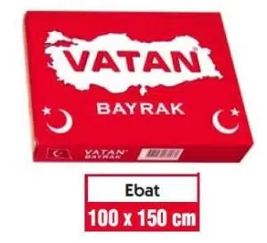 Vatan 0108 Polyester Bayrak 100x150