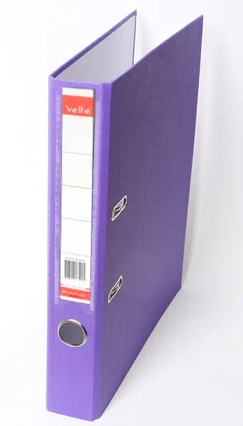 Velte Plastik Dar Klasör Mor