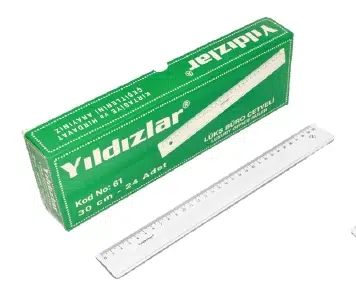 Yıldızlar 061 Lüks Büro Cetveli 30cm