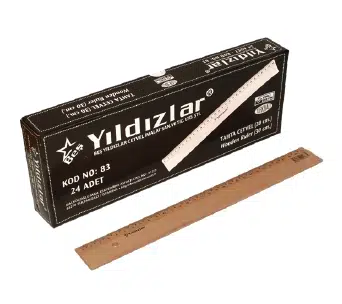 Yıldızlar 083 Tahta Cetvel 30cm